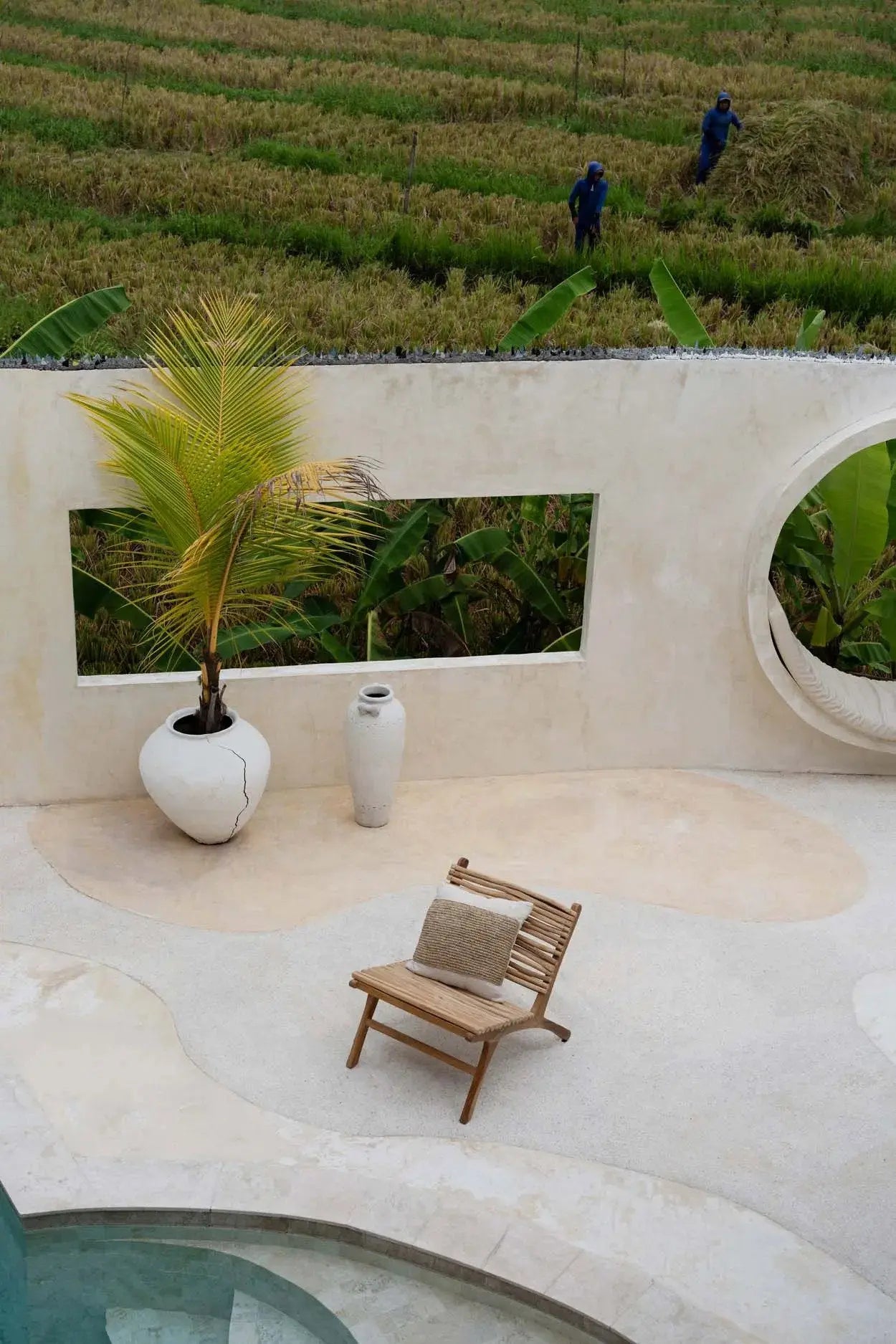 Housse de coussin | Raphia Bazar Bizar