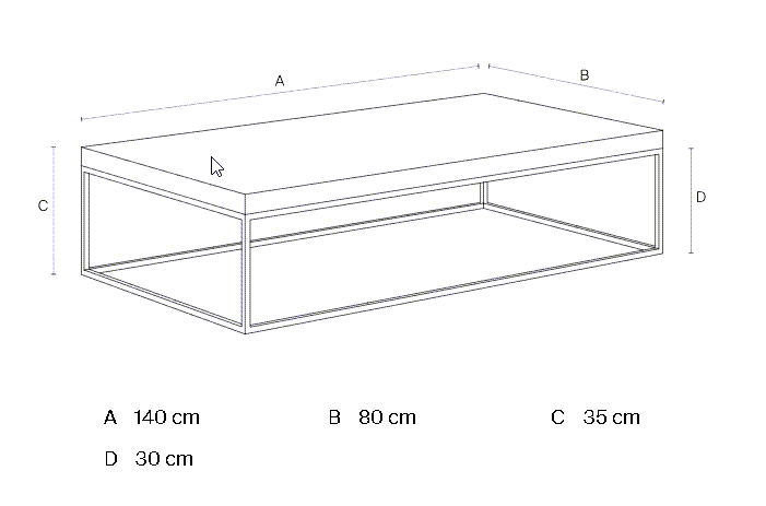 Table basse | Cub Dareels
