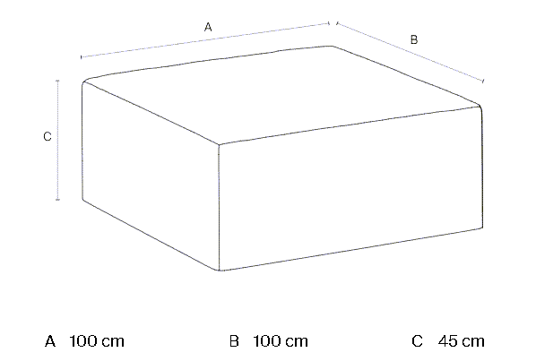 Pouf | Beethoven Dareels