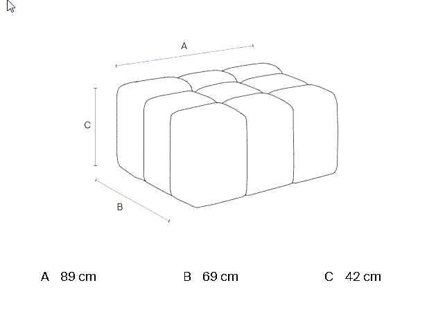 Pouf | Chopin Dareels