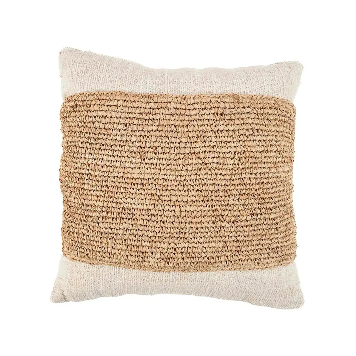 Housse de coussin | Raphia Bazar Bizar