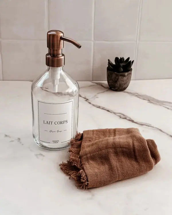 Flacon Transparent | Lait Corporel La Maison Galïa