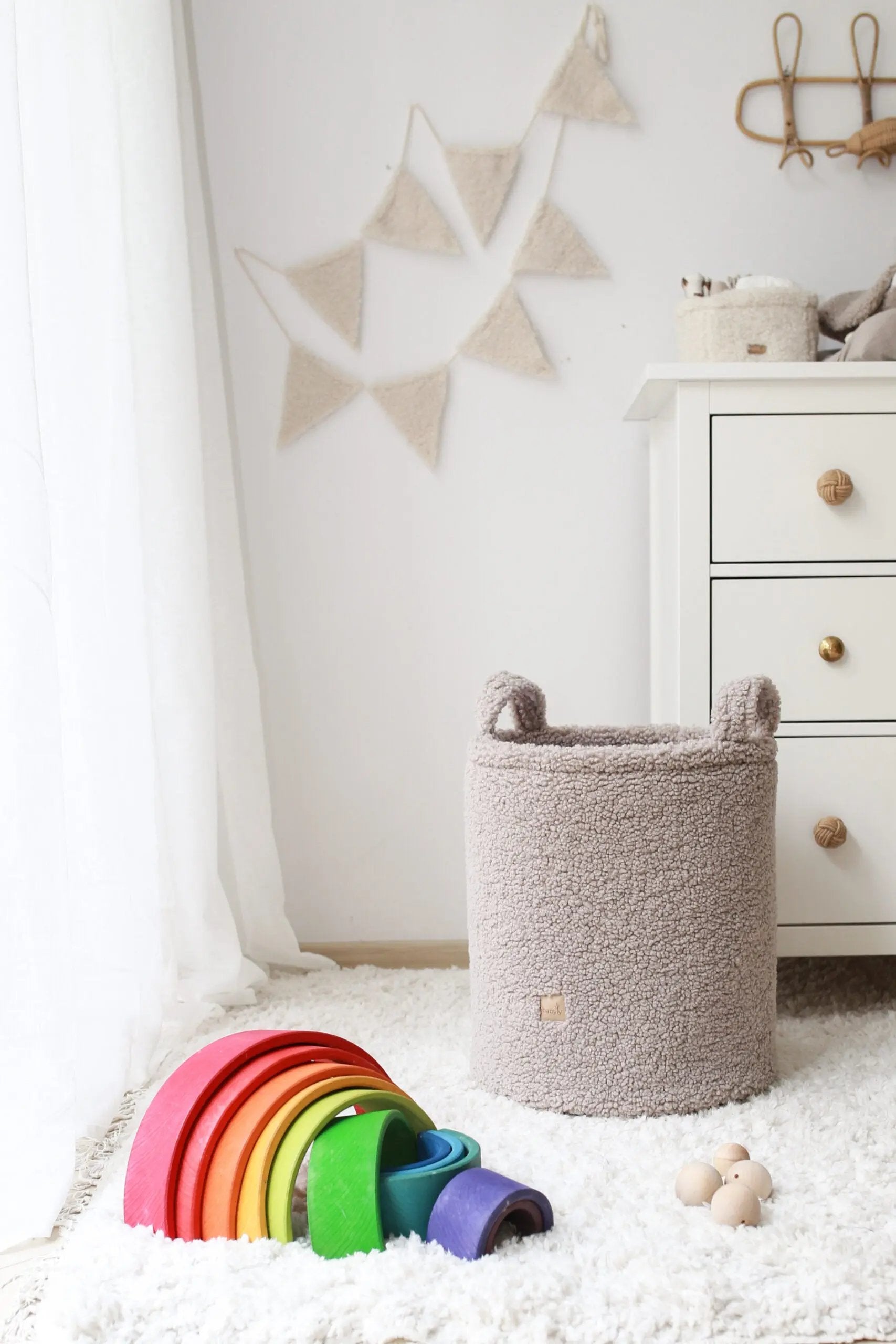 Panier à jouets | Teddy Babyly