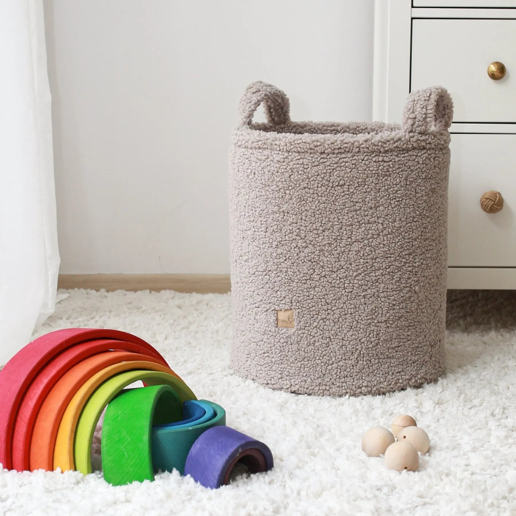 Panier à jouets | Teddy Babyly