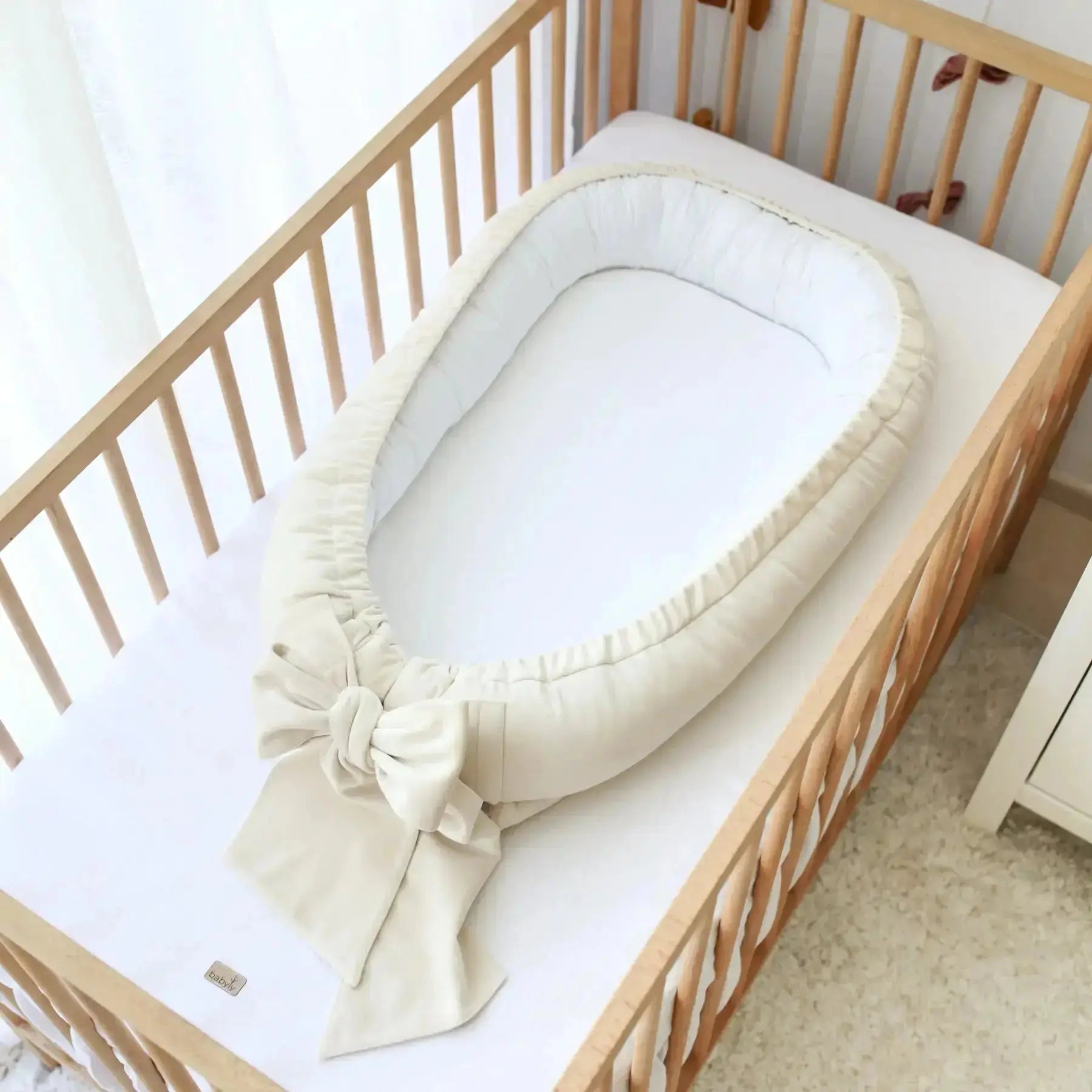 Berceau avec noeud | Velvet - Jideco Home