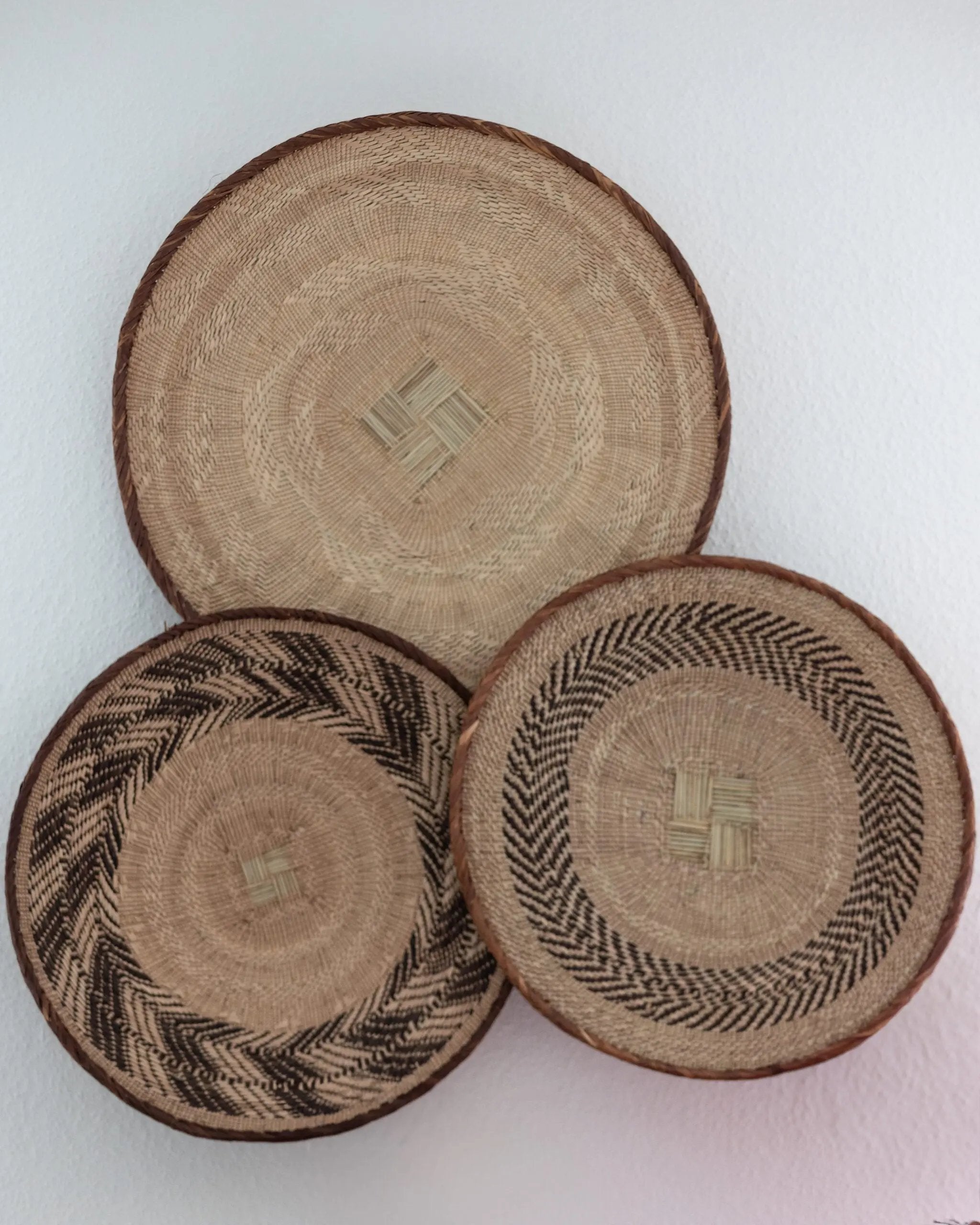 Panier Mural | Tonga - lot de 3 n°02 Botanical Boys