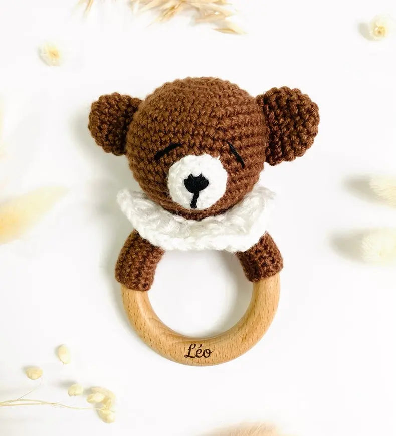 Hochet en crochet | Ours Les petits Citrons