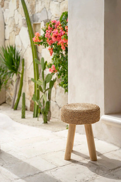Stool | Raffia