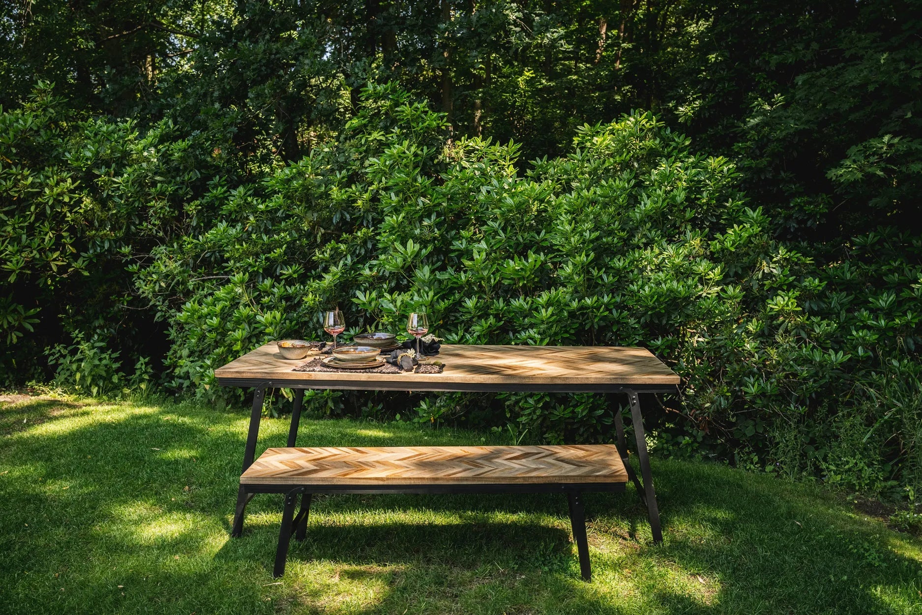 Bench | Herringbone