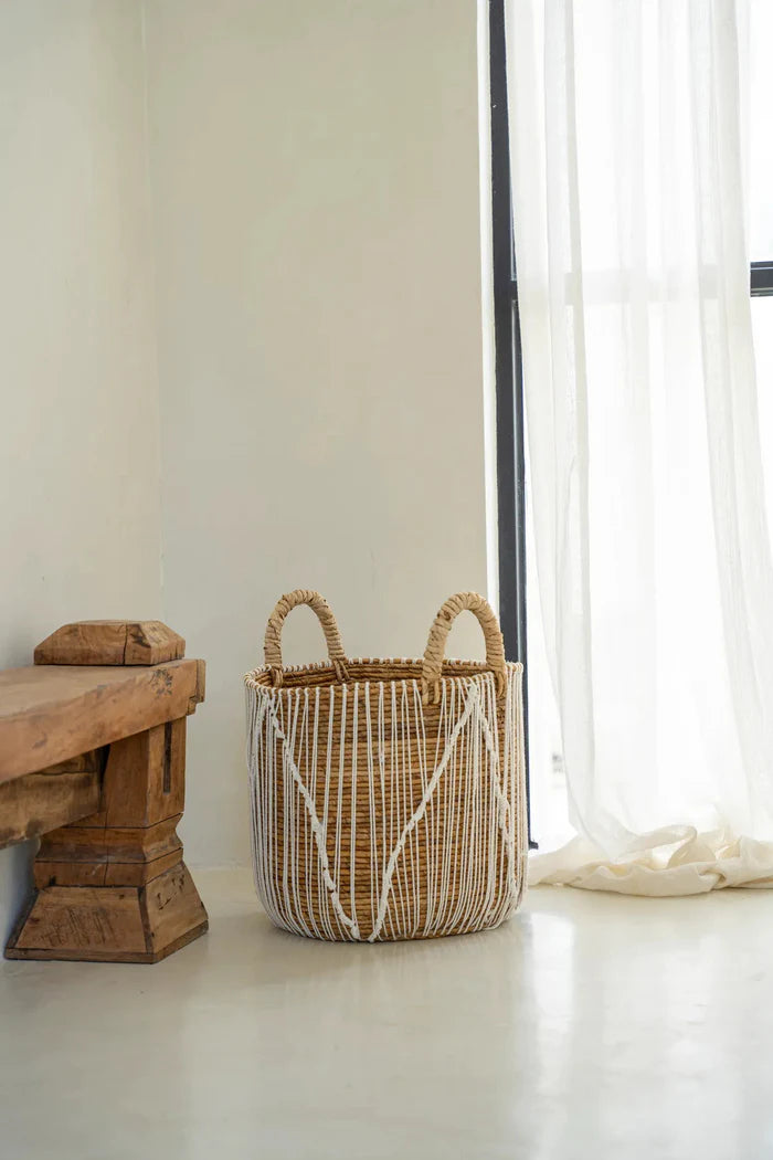 Panier en Macramé | Couture Droite
