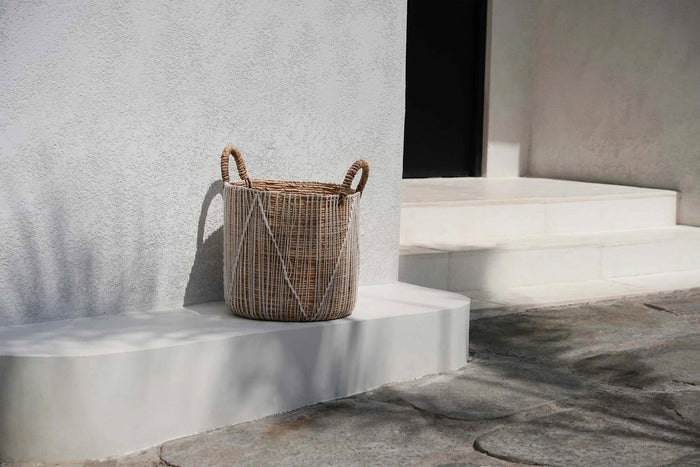 Macrame Basket | Straight Stitching