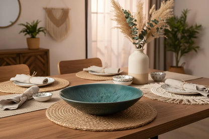 Assiette à Pâtes | Aqua