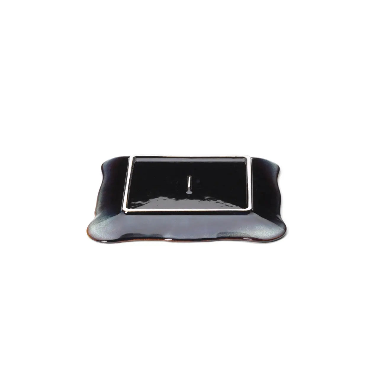 Assiette artisanale | Lotus Ice M - Jideco Home