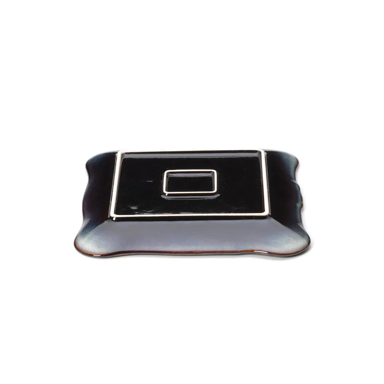 Assiette artisanale | Lotus Ice L - Jideco Home