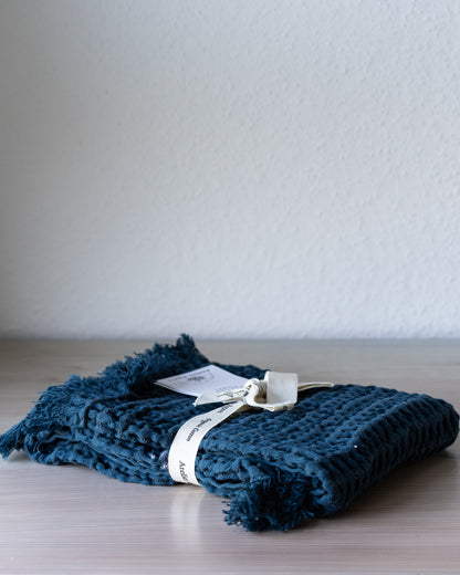Waffle cotton towel