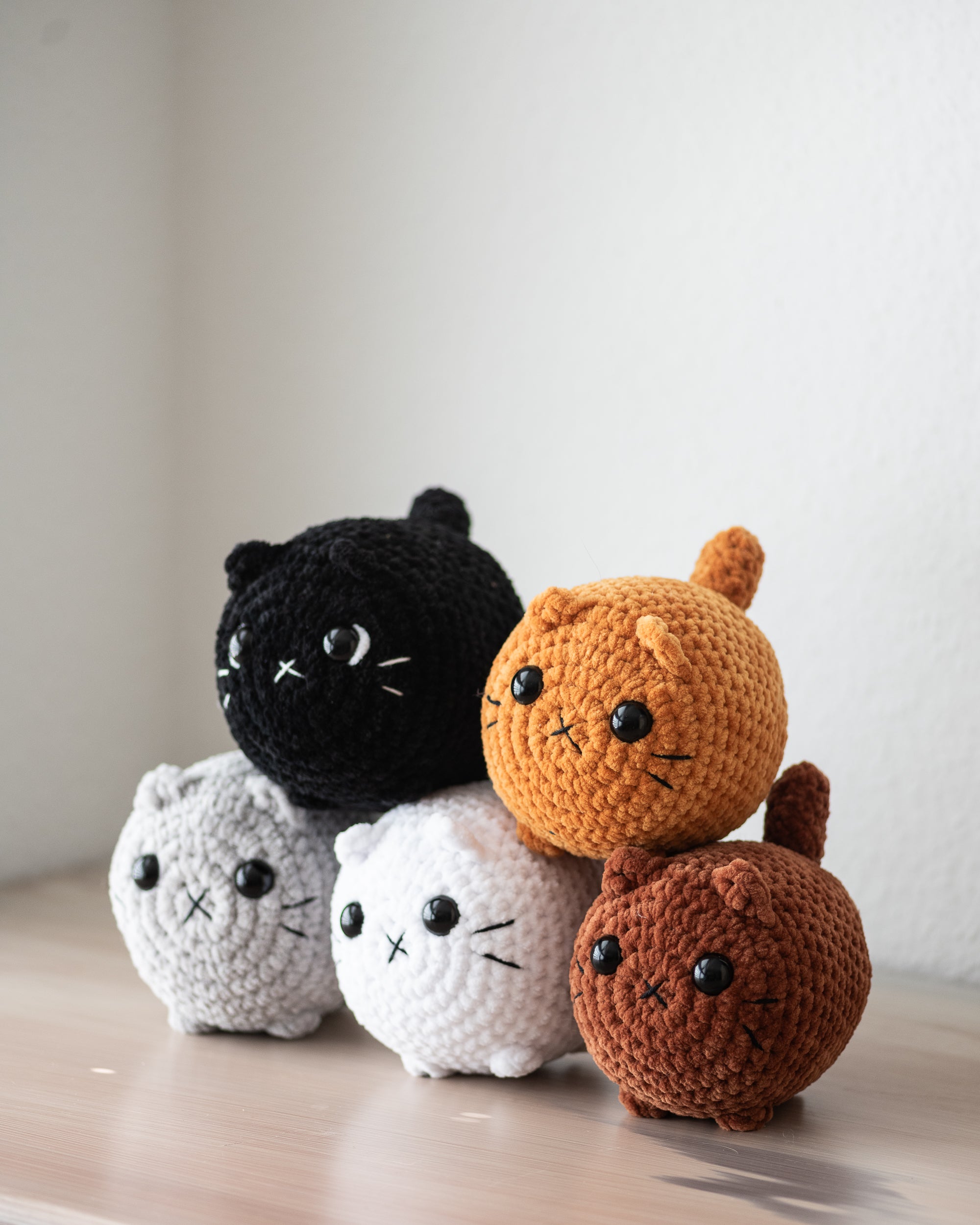 Crocheted Plush Kitten