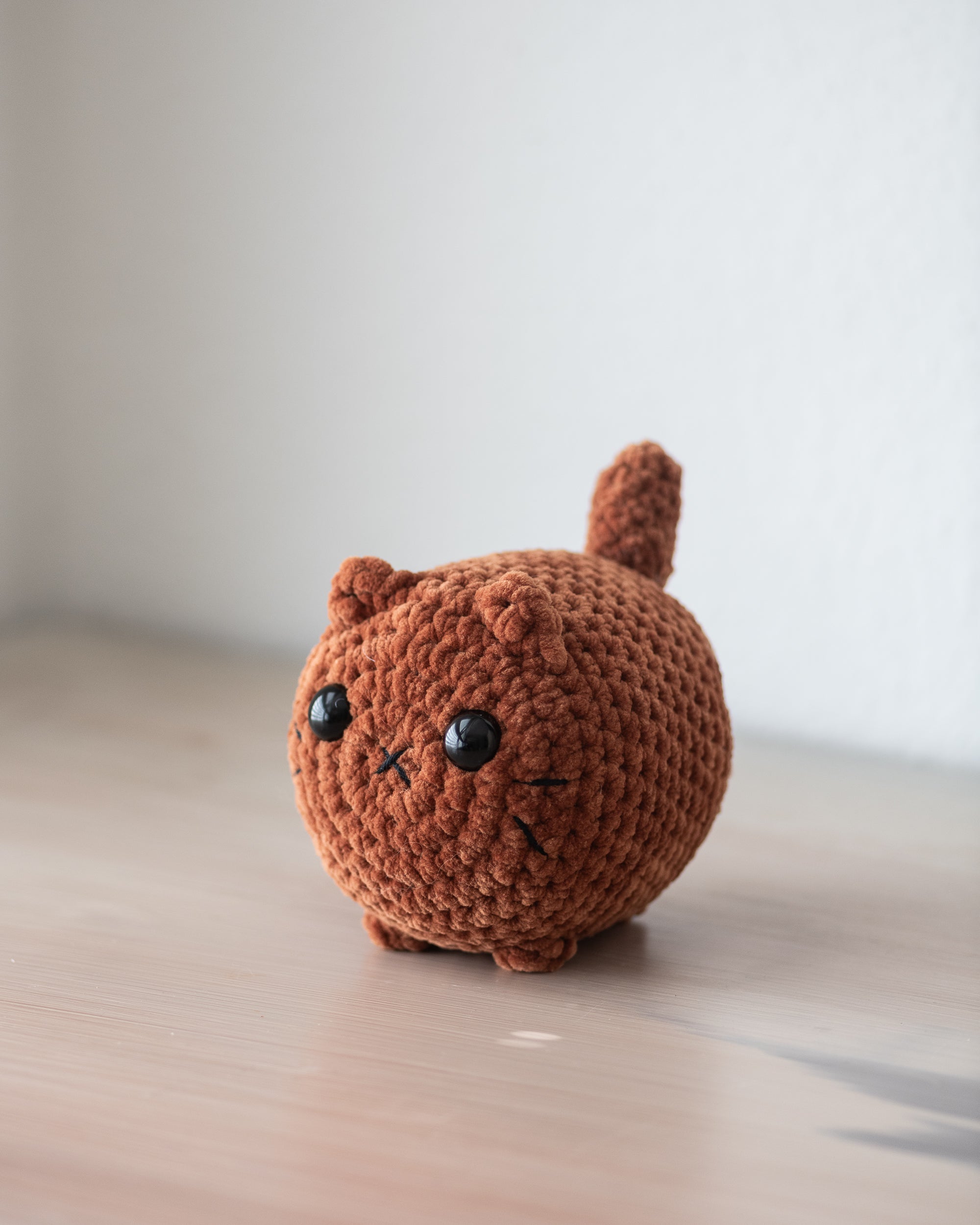 Crocheted Plush Kitten