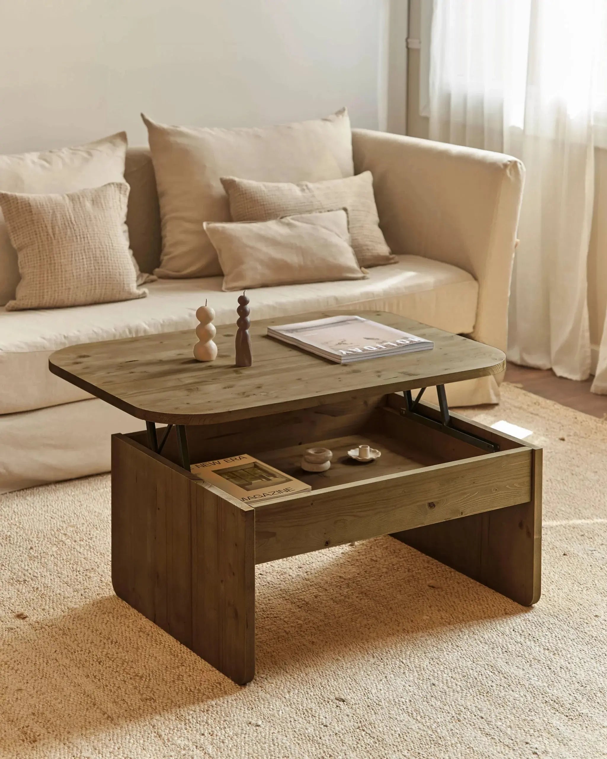 Table basse élévatrice | Palmira Hannun