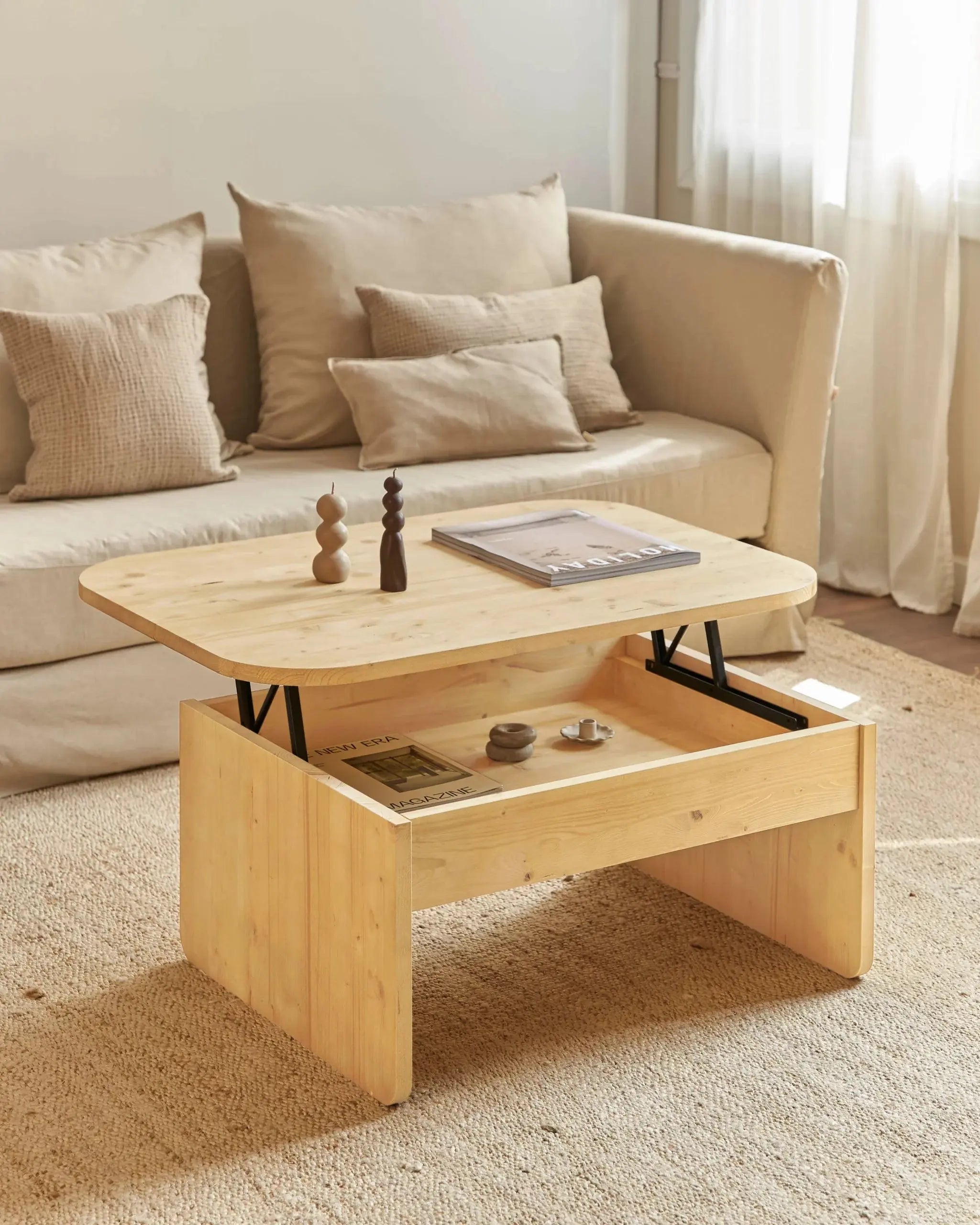 Table basse élévatrice | Palmira Hannun