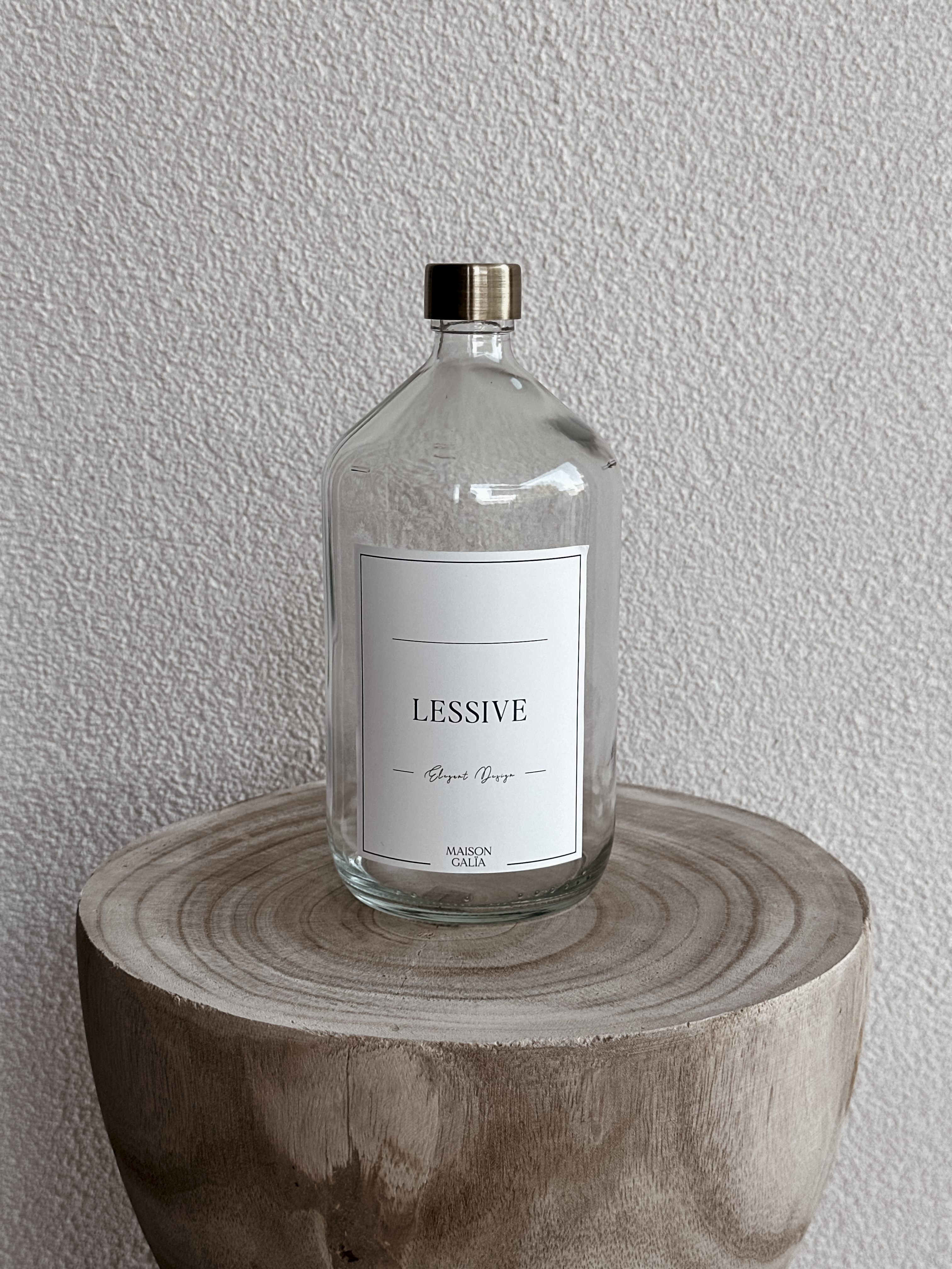 Transparent Bottle | Laundry Detergent