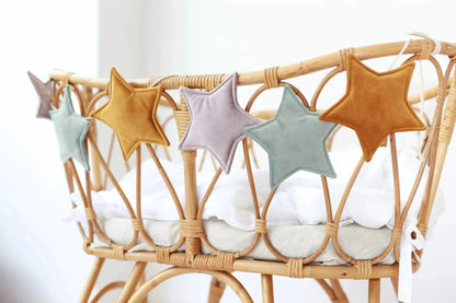 Décoration guirlandes étoile | Velvet - Jideco Home