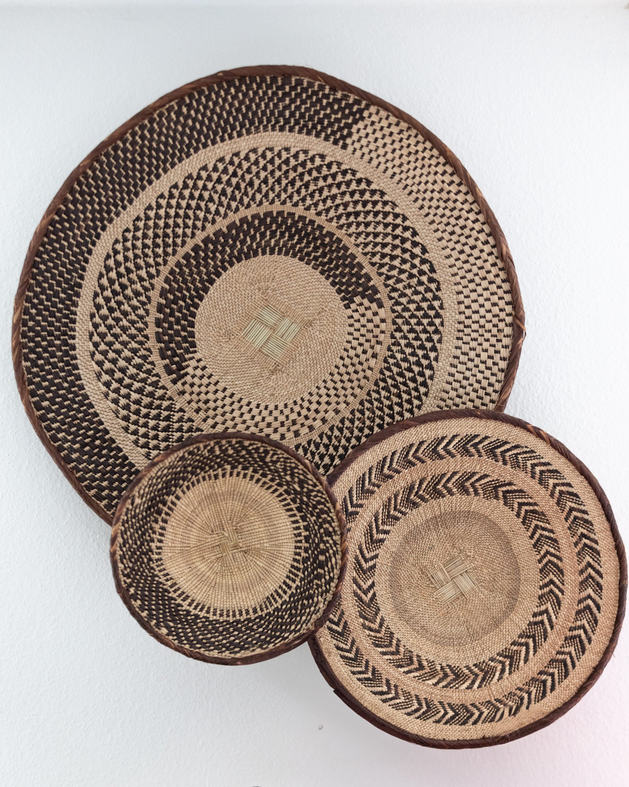 Wall Basket | Tonga - Set of 3 No. 03