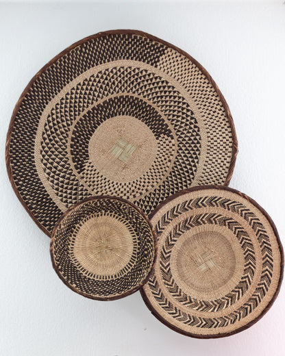 Wall Basket | Tonga - Set of 3 No. 03