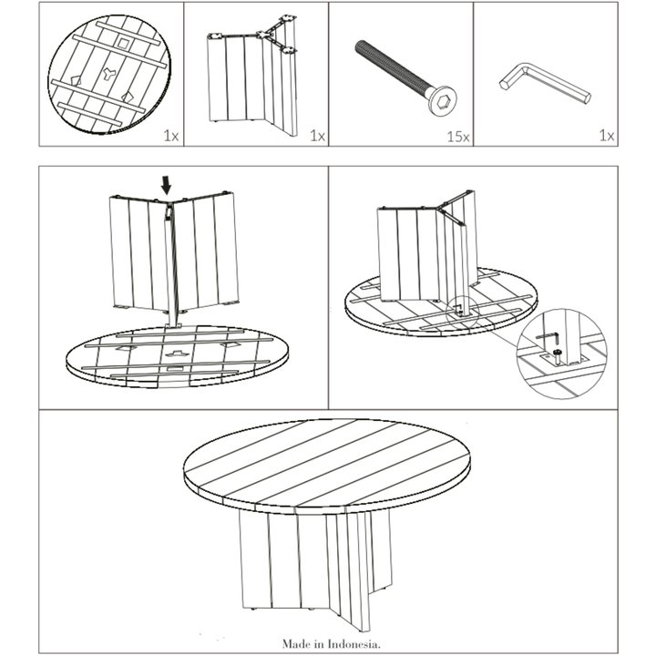 Table Ronde | Teck